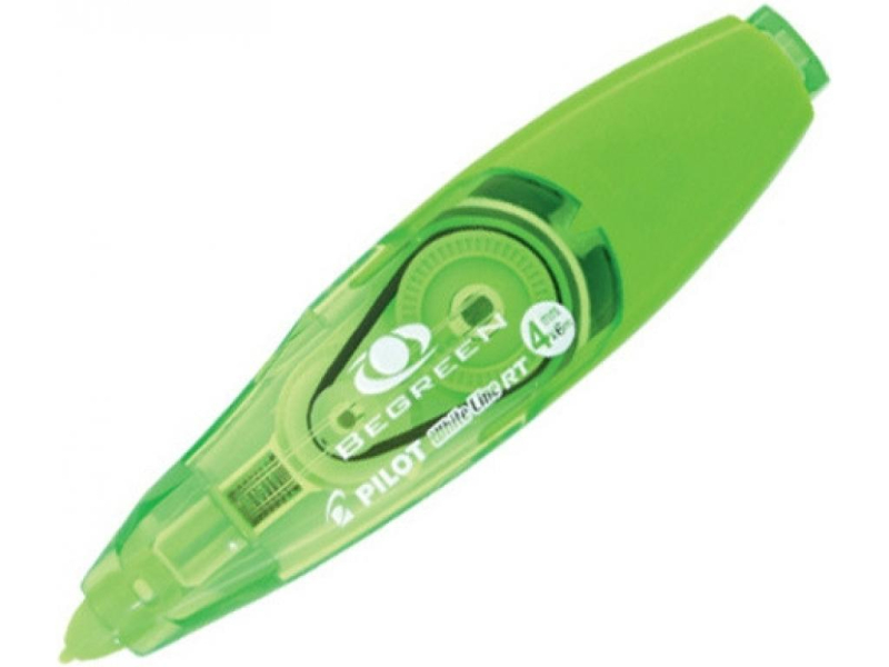 Opravný, korekční strojek, 4 mm x 6 m, Pilot Be Green