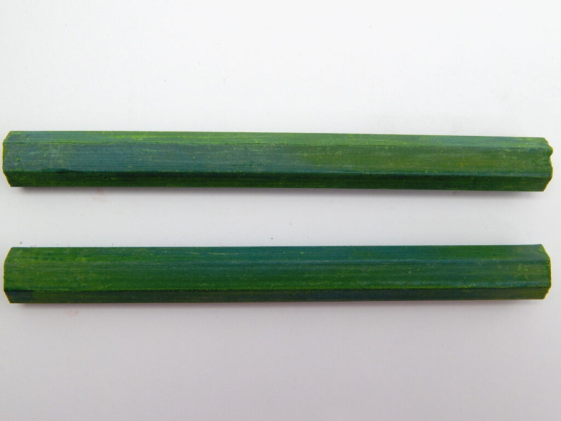 Křída lesnická, 12 kusů, zelená