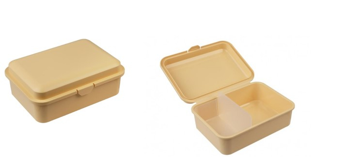 Box na svačinu žlutooranžový