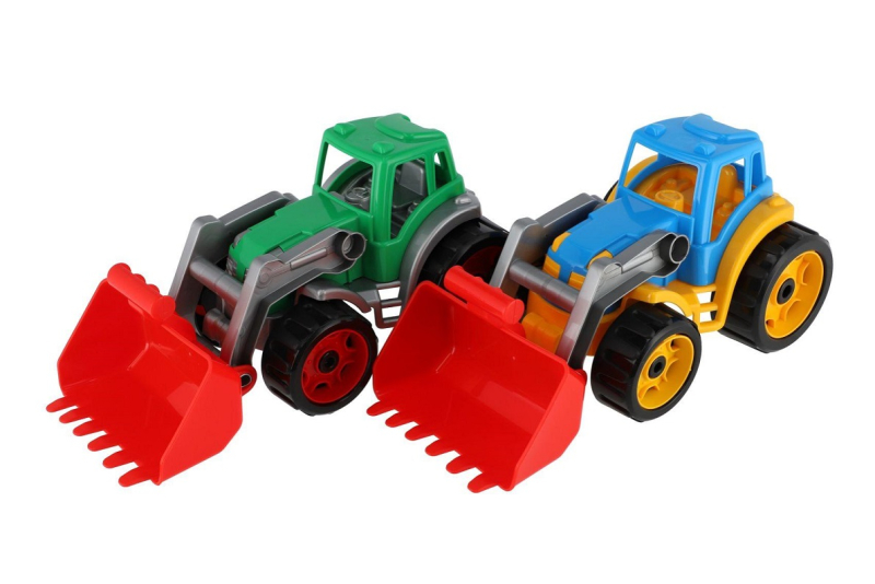 Traktor nakladač se lžící