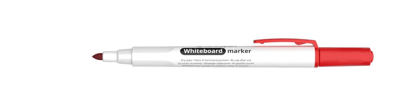 Popisovač, Centropen, 2709, stíratelný na tabulky, 1,8 mm, červený