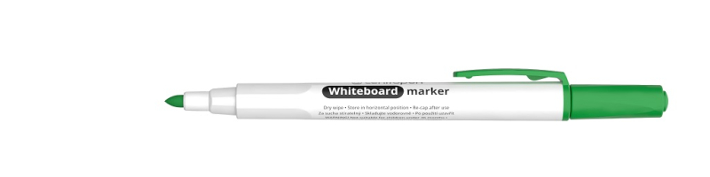 Popisovač, Centropen, 2709, stíratelný na tabulky, 1,8 mm, zelený