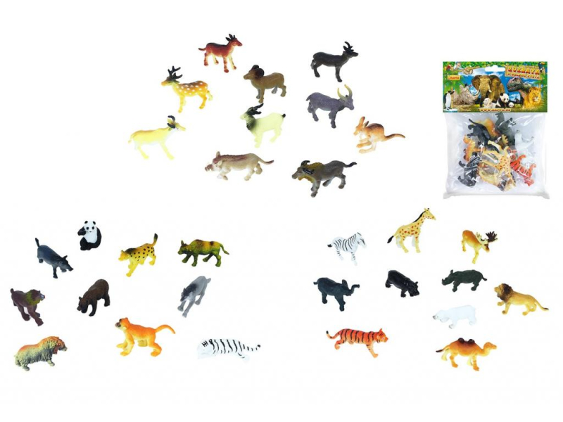 Zvířata divoká, 10 kusů