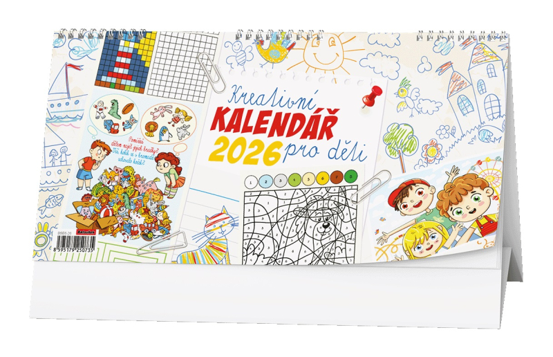 Kalendář stolní, Kreativní pro děti