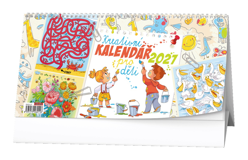Kalendář stolní, Kreativní pro děti, Baloušek