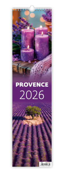 Kalendář nástěnný vázankový, Provence, Helma