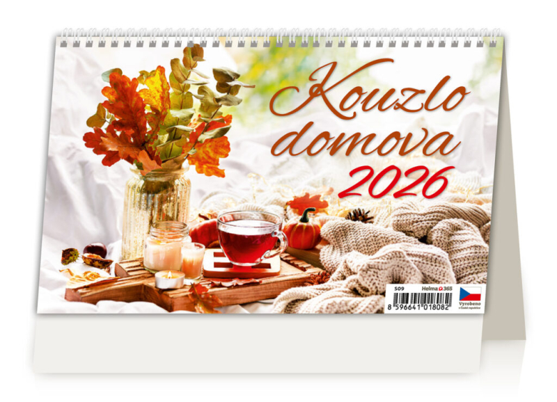 Kalendář stolní, Kouzlo domova, Helma