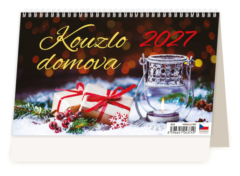 Kalendář stolní, Kouzlo domova, Helma