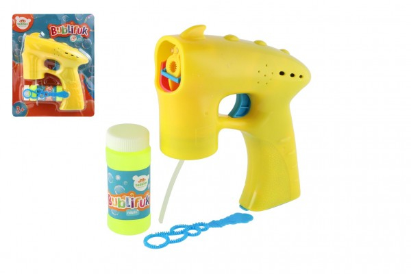 Bublifuk pistole + 1 náplň, na baterie