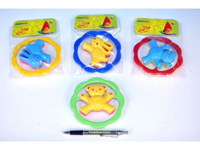 Chrastítko kruh medvěd, zajíc