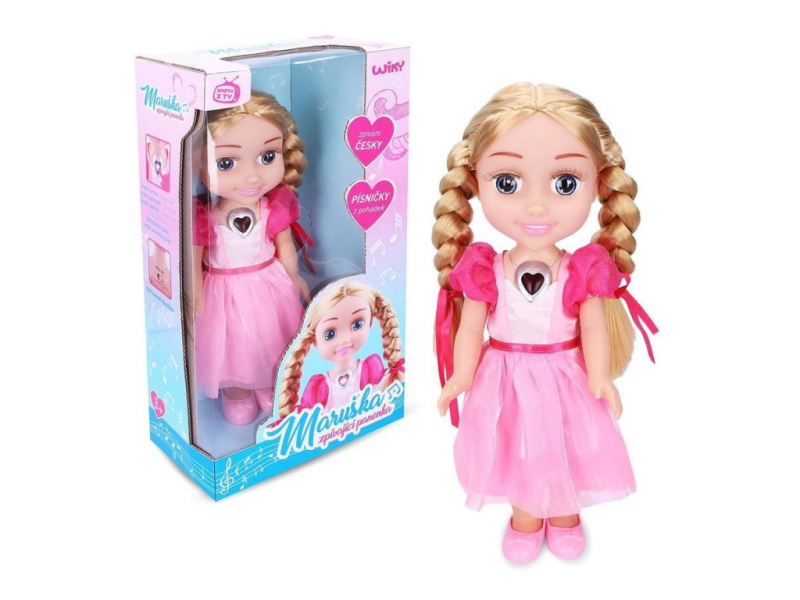 Panenka Maruška, zpívající