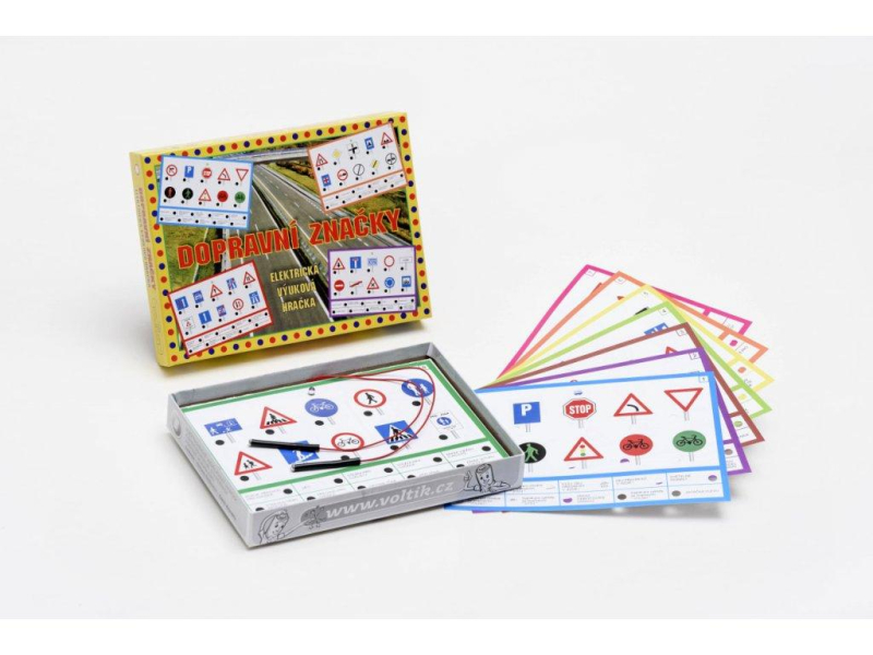 Elektrická hra Dopravní značky