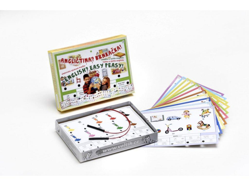 Elektrická hra, Angličtina