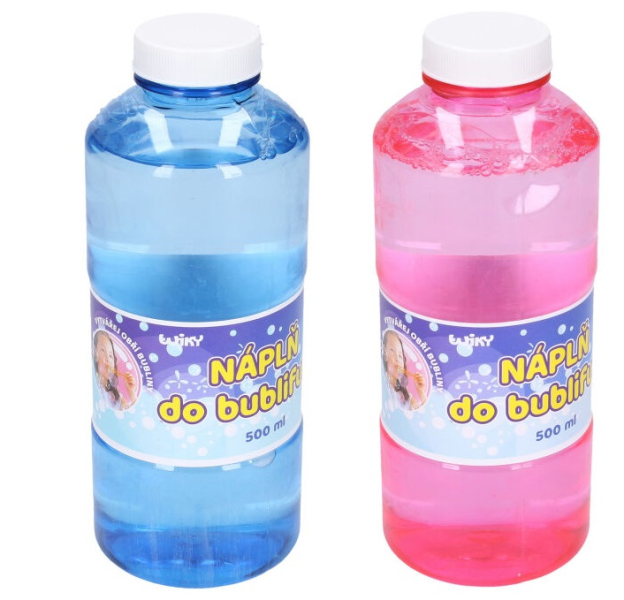 Náhradní náplň do bublifuku, 500 ml