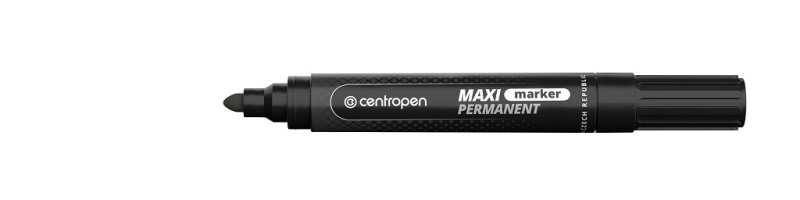 Značkovač, Centropen, 8936, Maxi Marker, 2,5 mm, permanent, černý