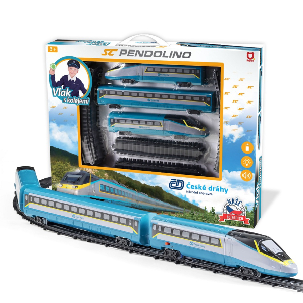 Vlak, Pendolino, se zvukem a světlem