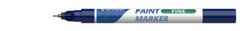 Značkovač, Centropen, 9211, lakový, 0,7 mm, modrý
