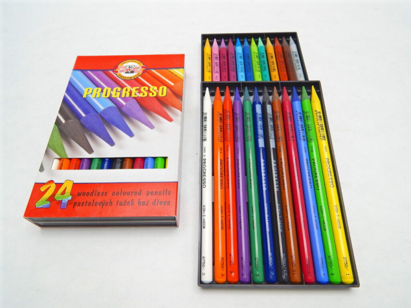 Pastelky Progresso, 8758, 24 kusů