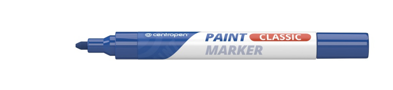 Značkovač, Centropen, 9100, lakový, 2 - 5 mm, modrý