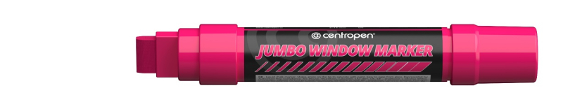 Značkovač, Centropen, 9120, křídový, 2 - 15 mm, růžový