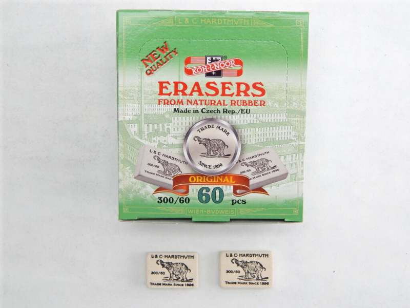 Pryž Kohinoor 300-60, měkká, bílá, motiv slon