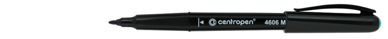 Popisovač, Centropen, 4606, na CD, 1 mm, zelený
