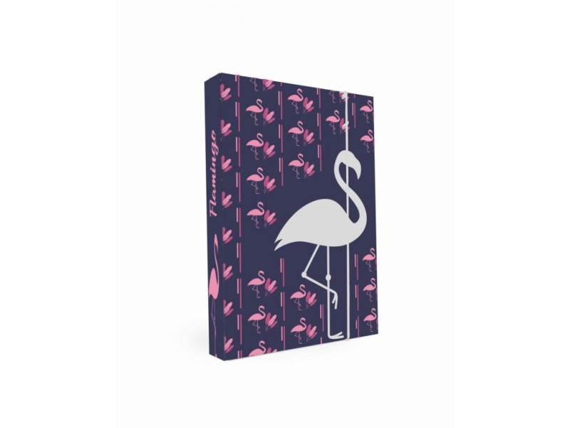 Box na sešity A4 Romantic Nature Flamingo
