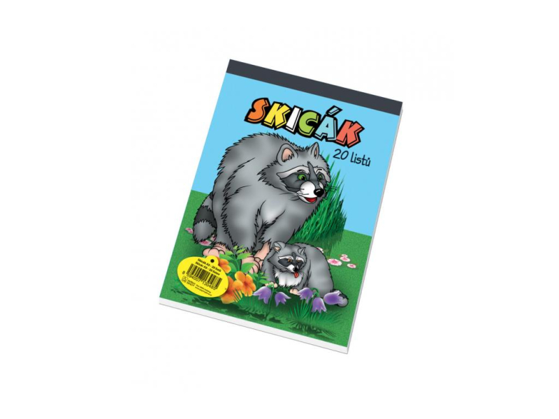 Skicák A5, 20 listů