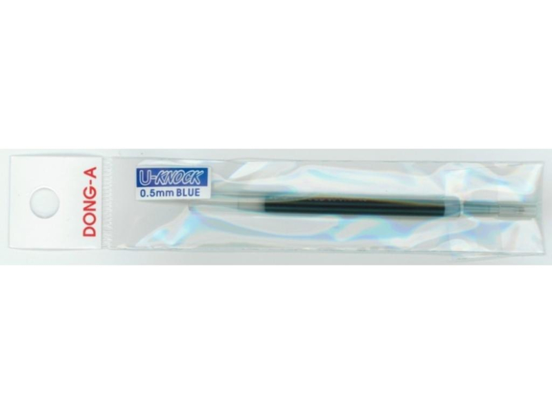 Náplň gelová, U-knock, 0,5 mm, modrá