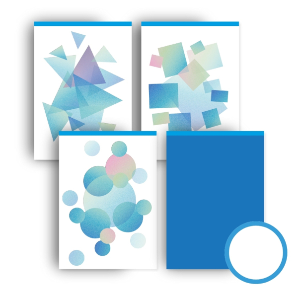 Blok A4, čistý, lepený