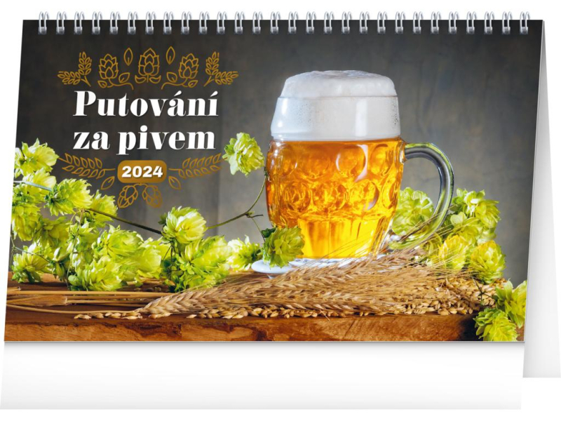 Kalendář stolní Putování za pivem