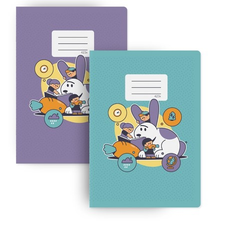 Školní sešit 423, A4, čtenářský deník