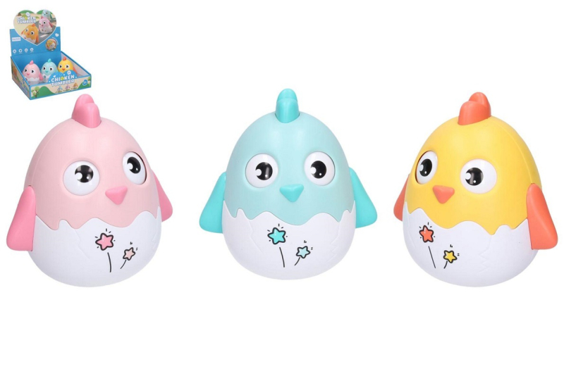 Roly Poly Kuře, s rolničkou