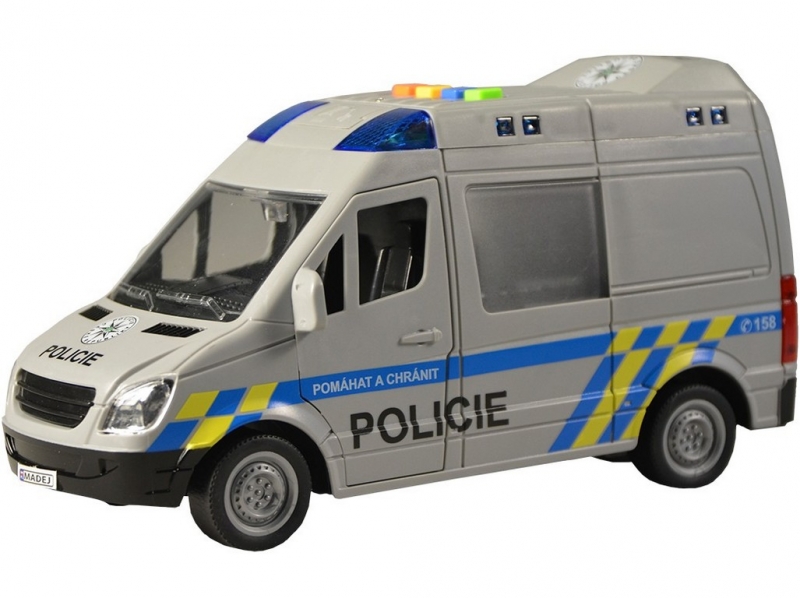 Auto policie, s českým hlasem
