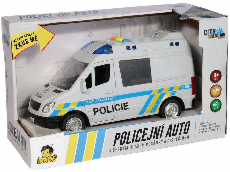 Auto policie, s českým hlasem