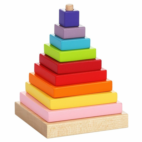 Pyramida dřevěná 9 dílů