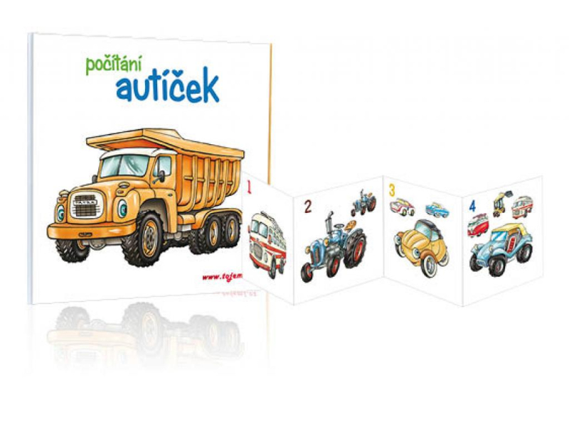 Leporelo Počítání autíček Mičánek