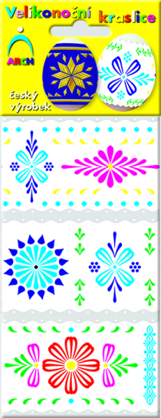 Fólie na vejce, kraslice, 6 kusů