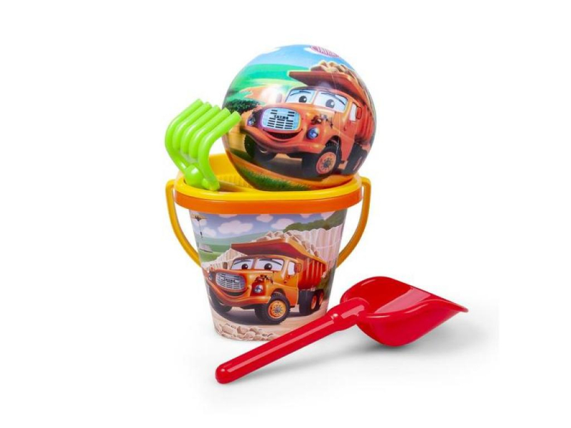 Sada na písek 5ks s míčem Tatra