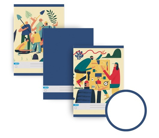 Školní sešit 420, A4, 20 listů, čistý