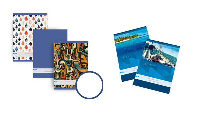 Školní sešit 440, A4, 40 listů, čistý