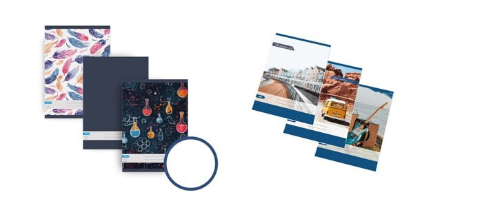 Školní sešit 460, A4, 60 listů, čistý