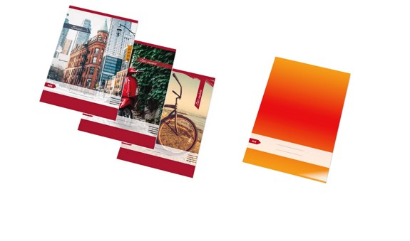 Školní sešit 464, A4, 60 listů, linka