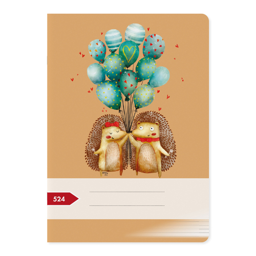 Školní sešit 524, A5, 20 listů, linka