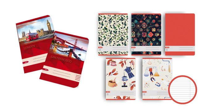 Školní sešit 544, A5, 40 listů, linka