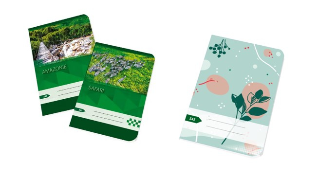 Školní sešit 545, A5, 40 listů, čtvereček