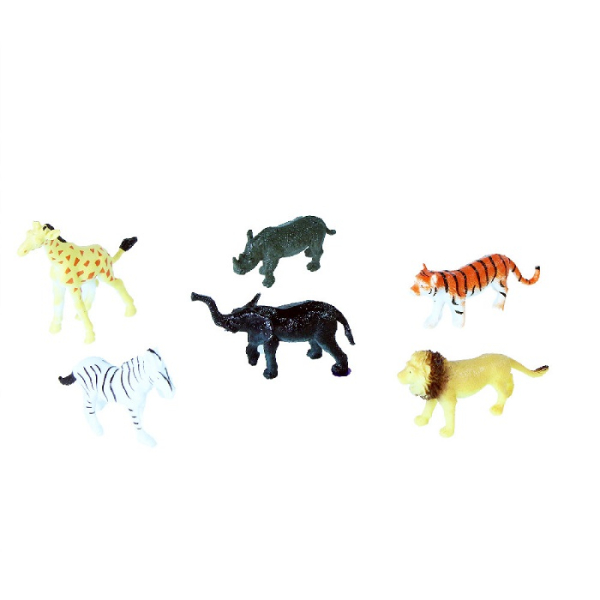 Zvířata divoká, 6 kusů