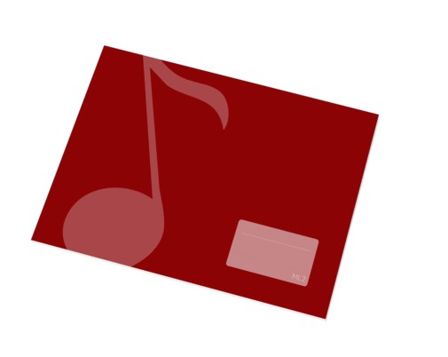 Notový sešit ML2, 16 listů