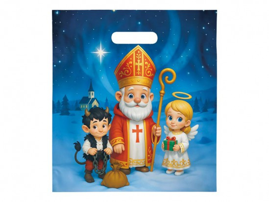 Taška Mikuláš PE průsek, 29 x 32 x 8cm, M