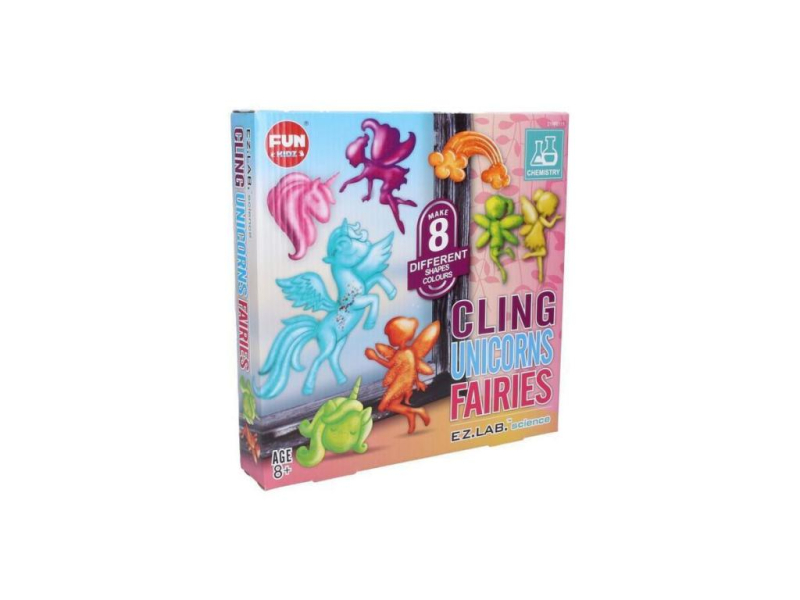 Kreativní set, Jednorožci a víly na okno